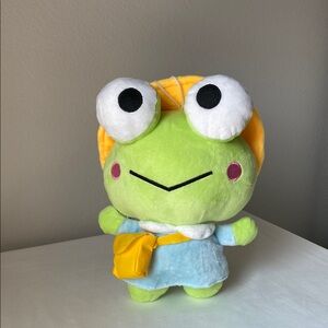 Frog Plush Toy with Yellow Hat